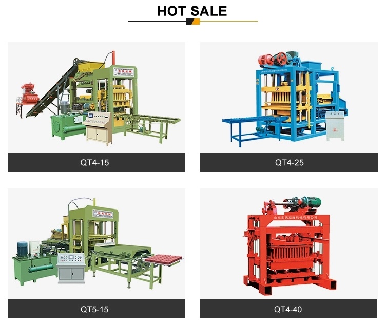 Cement Block Machine for Construction Material, Construction Cement Block Machine