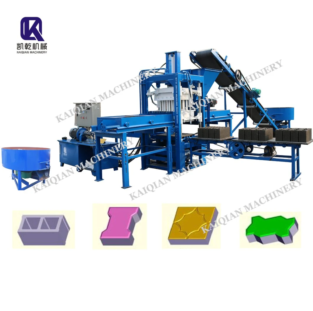 Multi Used Hollow Block and Color Paving Block Making Machine