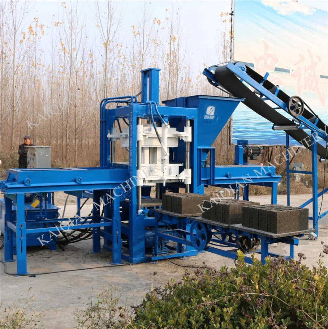 Qt3-20 Multi Used Hollow Block and Color Paving Block Making Machine