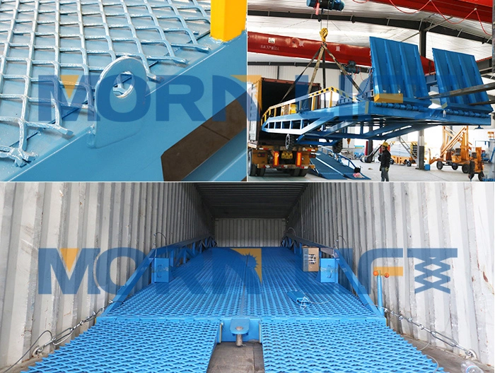 10ton Container Mobile Yard Ramp Forklift Car Truck Loading Discharge Goods Loading Unloading Ramp