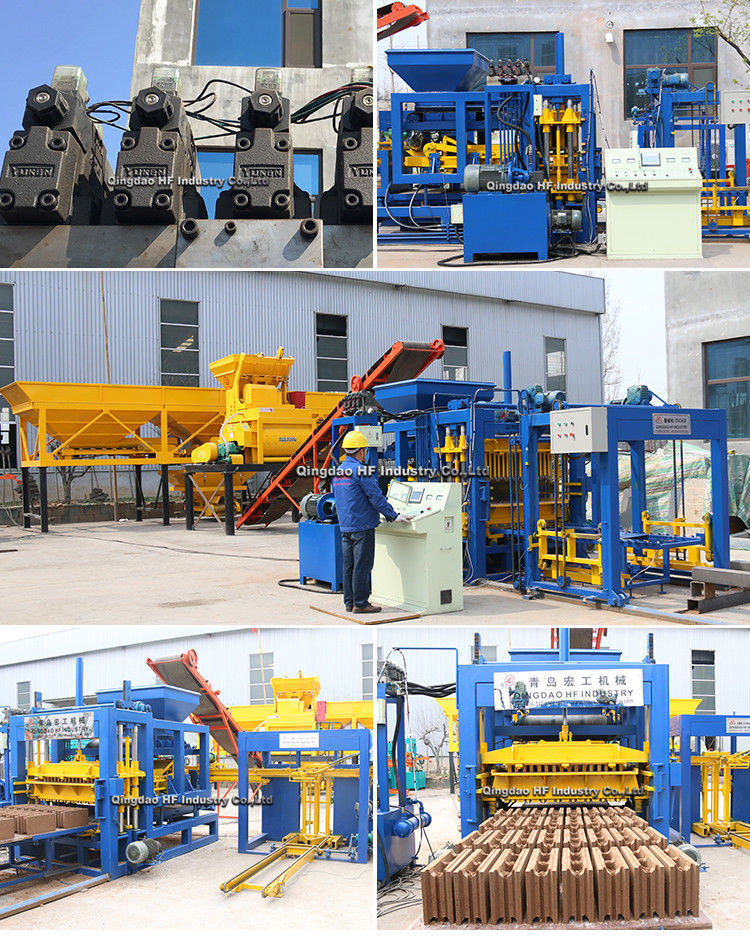 Qt5-15 Machine Plant Factory Price Paving Interlock Cement Brick Making Machine