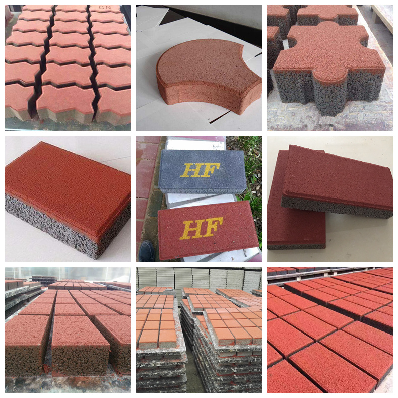 Updated Qt10-15f Concrete Kerbs/Hollow Block/Brick Making Machine Paving Interlocking Brick Paving Stone Making Machine Factory in Thailand