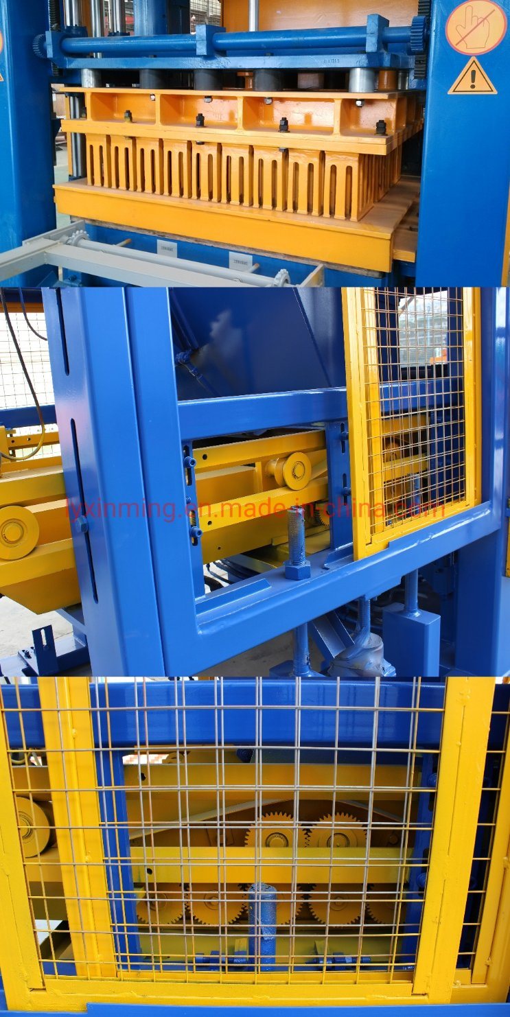 Qt10-15 Full Automatic Hydraulic Concrete Cement Hollow Solid Interlocking Brick Making Machine Colorful Paver Block Making Machine for Construction Materials