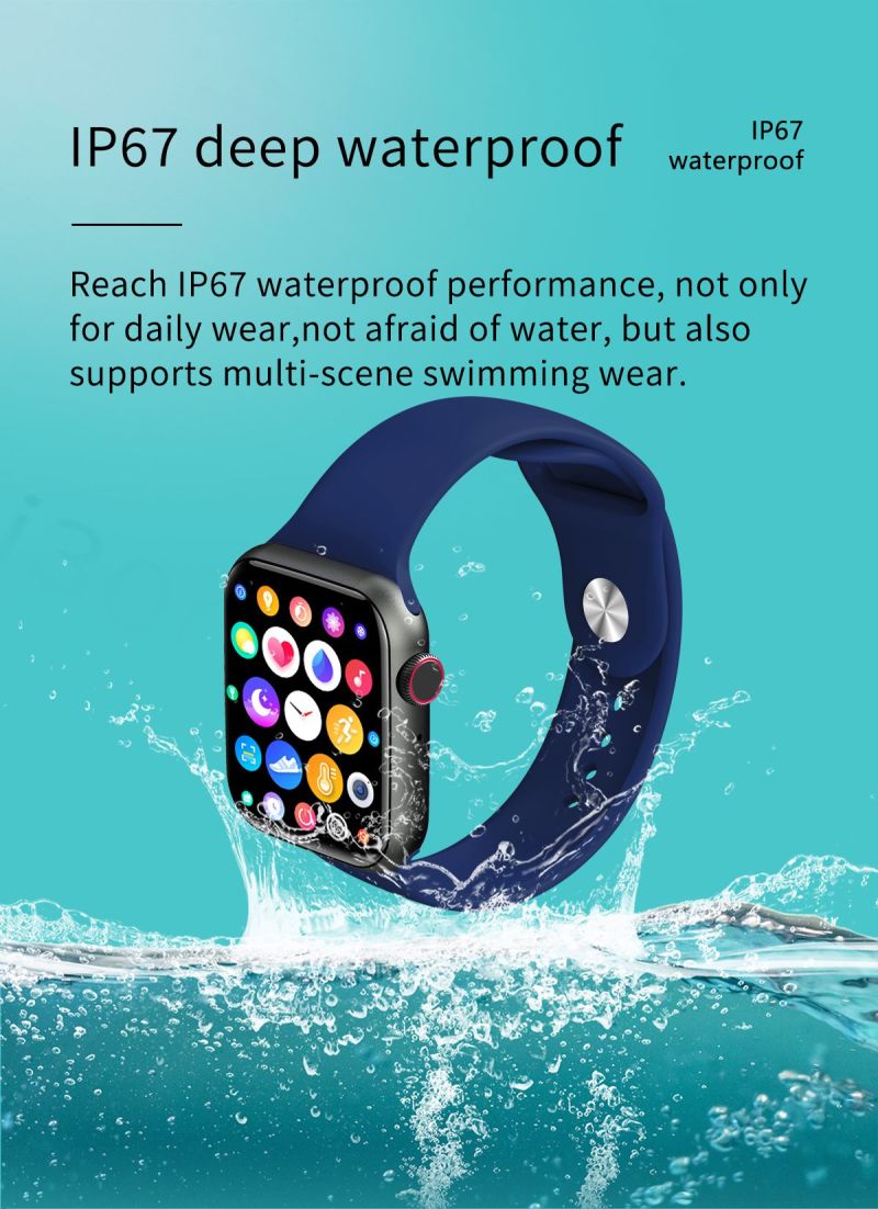 2021 Smart Watch Waterproof Bt Call Heart Rate Blood Pressure Factory Smart Watch Fitness Tracker Health Smart Watch