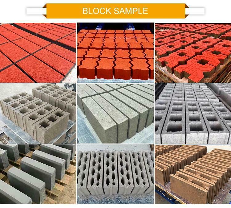 Hot Sale Full Automatic Hollow Block Machine Color Paving Brick Making Machine Business Manufacturers