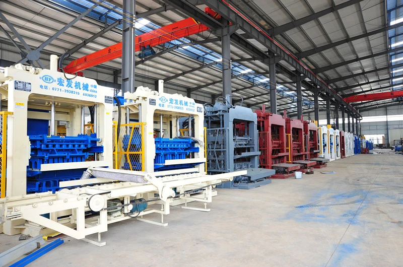 Cement Brick Making Machine  Concrete Hollow Paving Block Making Machine in Building Material Machinery 