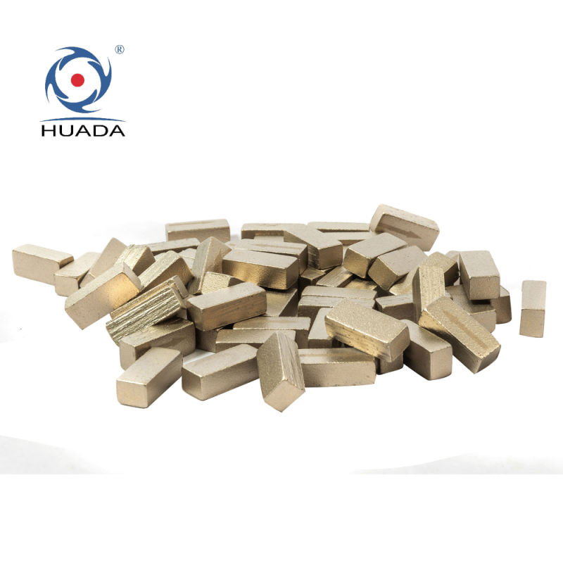 Huada Sharp Stable Quality Marble Diamond Segment for Cutting Marble Block Limestone