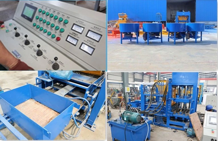 Hot Sale Qt4-18 Automatic Cement Hollow/Solid Brick Making Machine Paver Block Making Machine