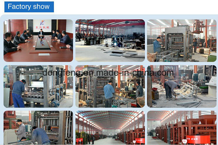 Qt6-15 Automatic Block Machine Factory for Manufacturing Brick Machinery