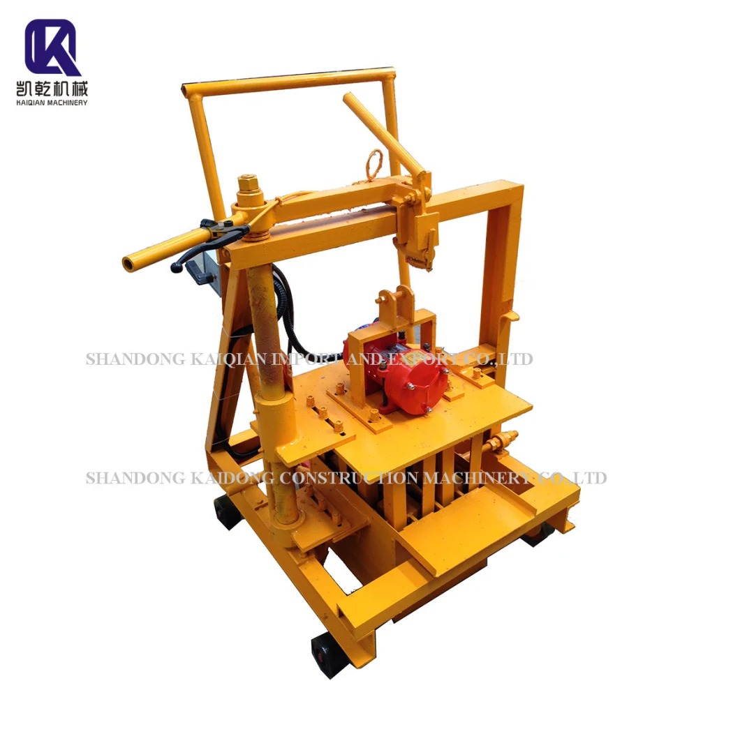 Hydraulic Block Machine Concrete Block Machine for Block Cement Concrete Block Machine Manual Brick Making Machine