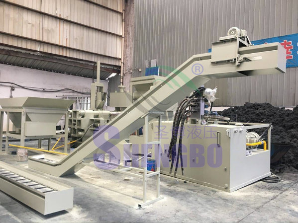Automatic Steel Metal Chips Block Making Machine (CE)