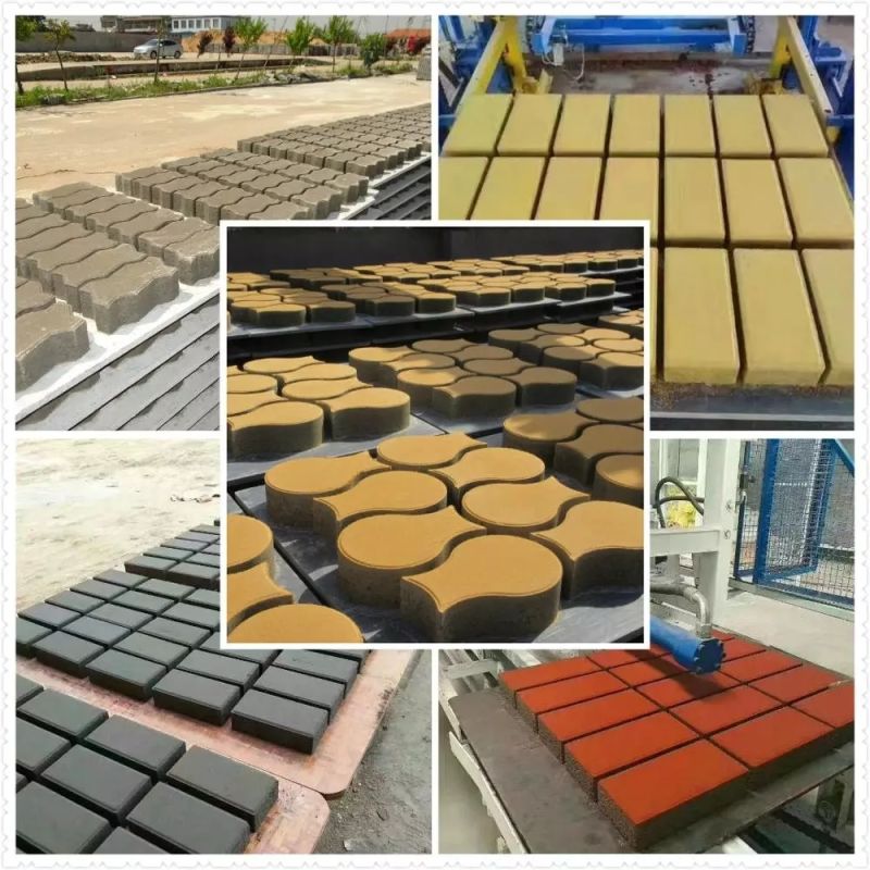 Concrete Block Equipment/Cement Block Making Machine Qty4-15