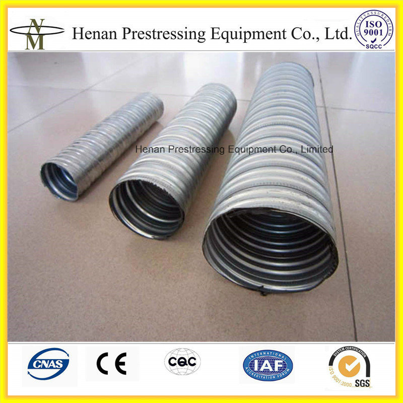 Prestressed Concrete Hot Dipped Galvanized Steel Flat Duct Making Machine