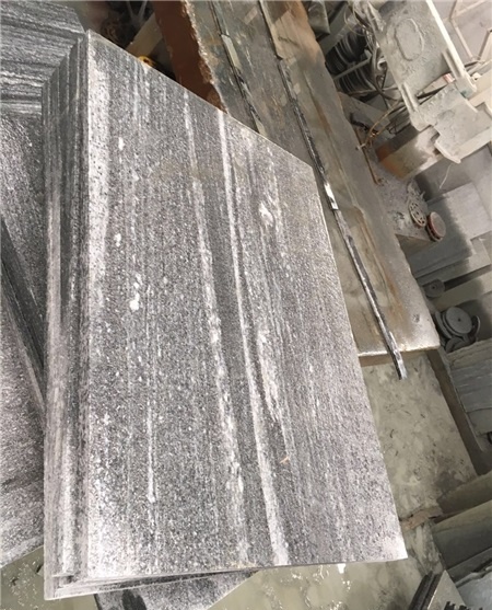 Grey Granite Garden Paving Slabs Stone Tile with Veins