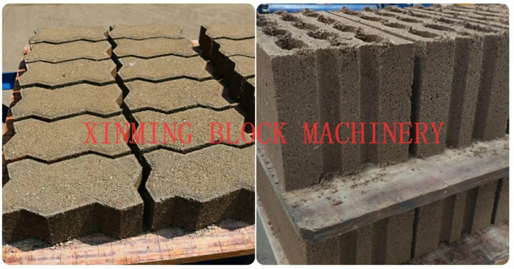 Qt 4-24 Semi-Automactic Block Making Machine Hollow Brick Making Machine, Solid Brick Making Machine, Pavior Brick Making Machine, Curved Brick Making Machine
