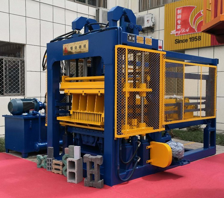 China Good Quality Cement Building Block Machine Price in Africa