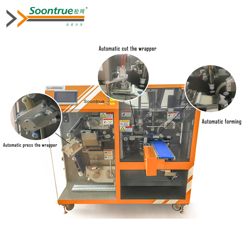 Soontrue Brand Small Wonton Making Machine for Restaurants or Small Factory