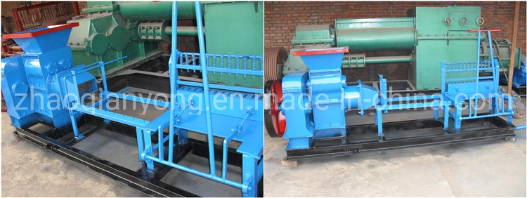 Small Auto Manual Clay Moulding Brick Press Machine, Soil Brick Making Machine