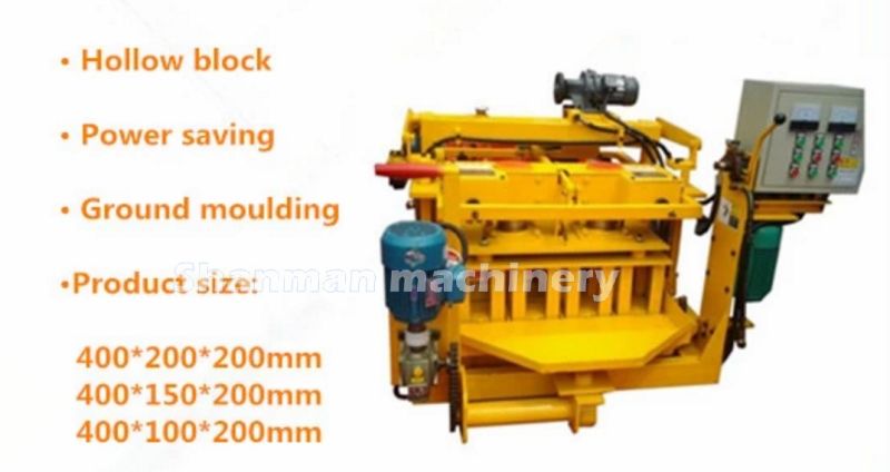 Qmy4-30 Moving Block Machine Hydraulic Brick Making Machine