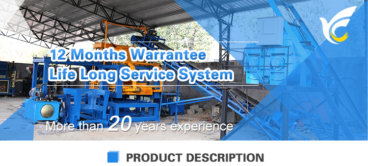 Qt6-15 Hydraulic Full Automatic Concrete Block Making Machine in Sri Lanka