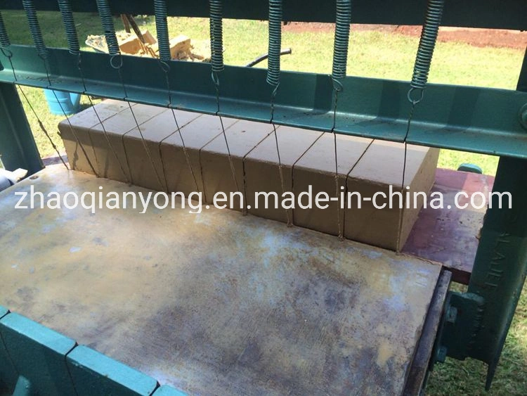 Small Auto Manual Clay Moulding Brick Press Machine, Soil Brick Making Machine