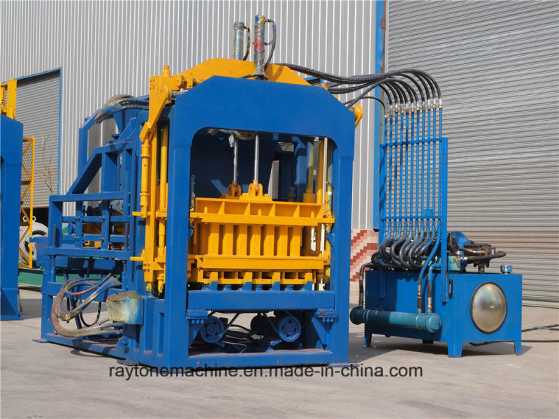 Qt4-15 Middle Fully Automatic Concrete Flyash Solid Brick Making Machine
