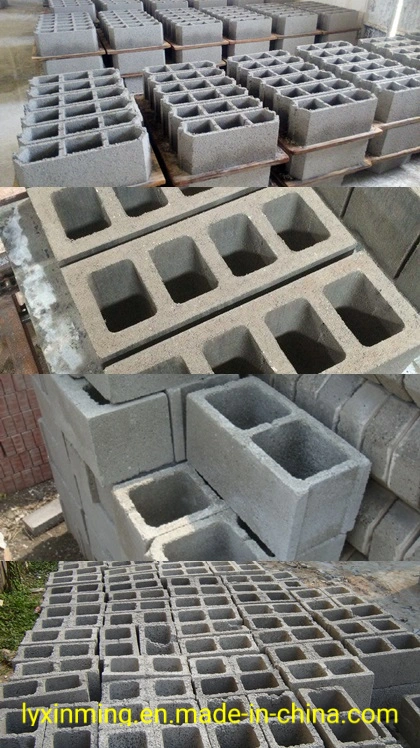 Qtj4-40 Simple Block Machine Concrete Hollow Block Machine Cement Brick Making Machine