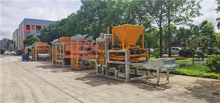 Qt12-15D Qt12-15f Concrete Kerbs / Hollow Block / Brick Making Machinery Paving Interlocking Paving Stone Making Machine Factory Hot Recommended in Botswana