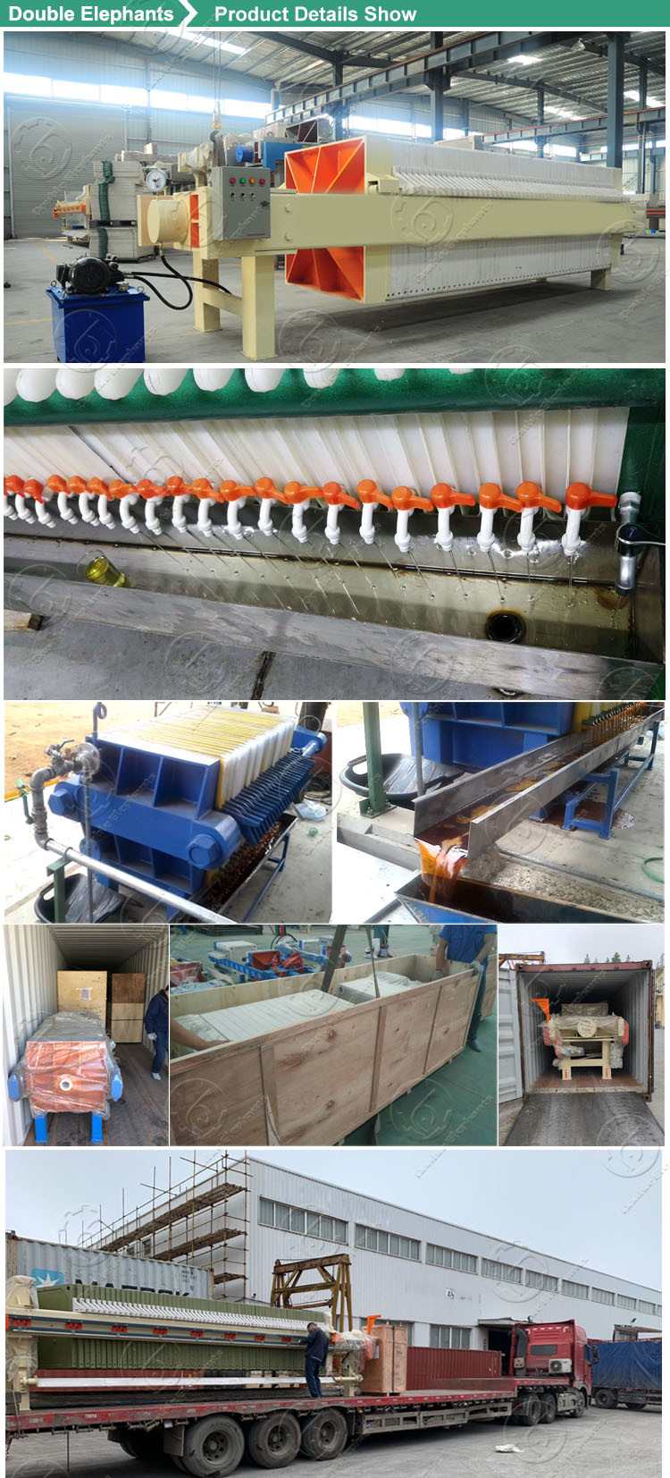 Multi-Functional Plate and Frame Oil Filter Press Machine