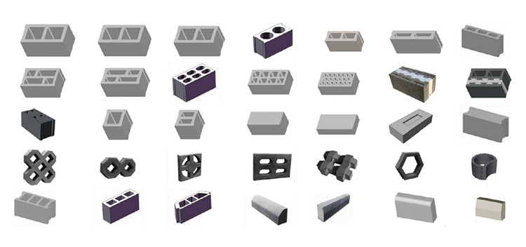 New Technology Block Machine Manual Brick Making Machine Design