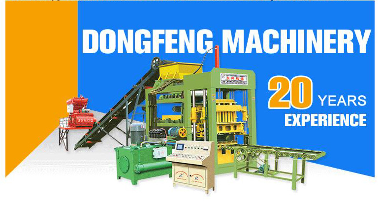 New 4-15 Automatic Block Machine /Brick Making Machine From China