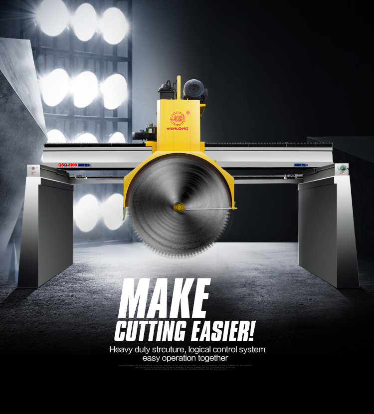 Cost Effective Multi Blade Cutting Machine for Granite Block