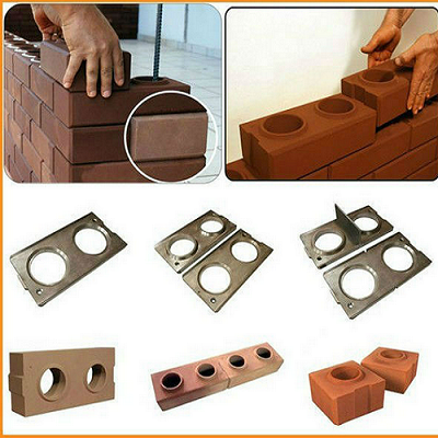 Operate Easy Lego Manual Clay Brick Machine, Interlocking Brick Machine