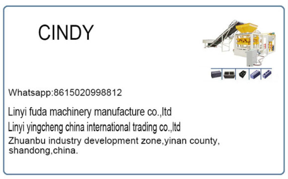 Linyi China Concrete Brick Making Machine Qt40c-1 Solid Brick Making Machine Thailand Interlocking Brick Machine