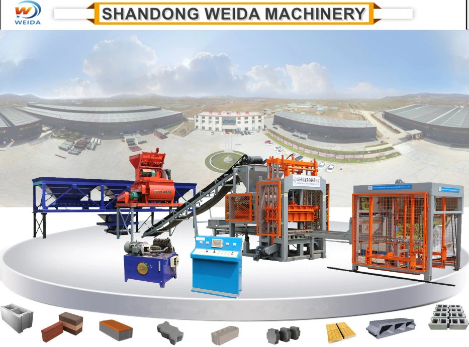 Factory Supplier Qtf3-20 Widely Used Paving Brick Machine