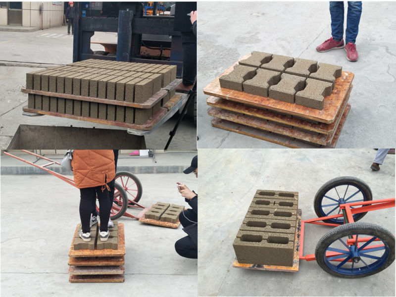 New Technology Block Making Machine, Manual Concrete Brick Production Line