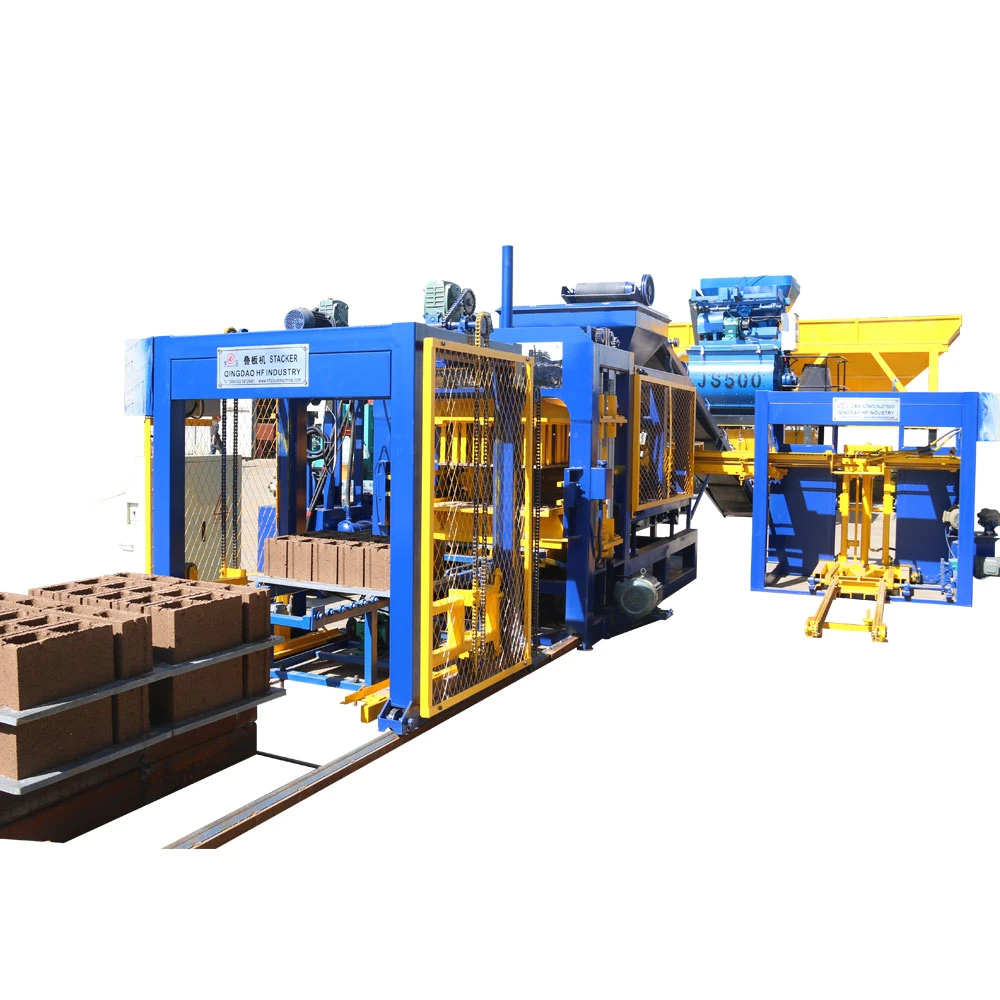 Qt6-15 Paving Block Molding Machine in Zambia Price Qt6 15 Fully Automatic Block Machine