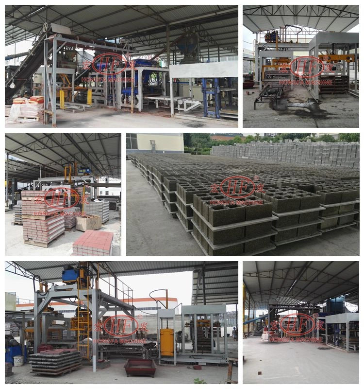 Paving Brick Equipment for The Production of Concrete Hollow Blocks Machine Price for Sale