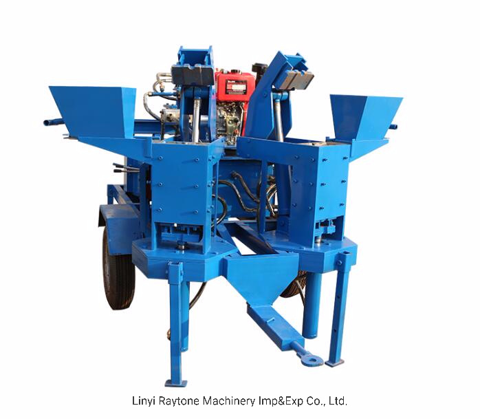 Hy2-20m Soil Solid Interlocking Clay Brick Making Machine with Two Block Mould