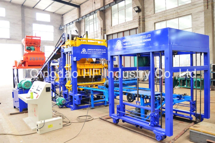 Qt5-15 Automatic Brick Machine Concrete Block Machina Clay Brick Making Machine Brick Machinery