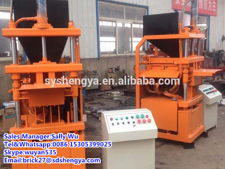 Sy1-10 Interlocking Lego Hollow Block Moulding Machines in China