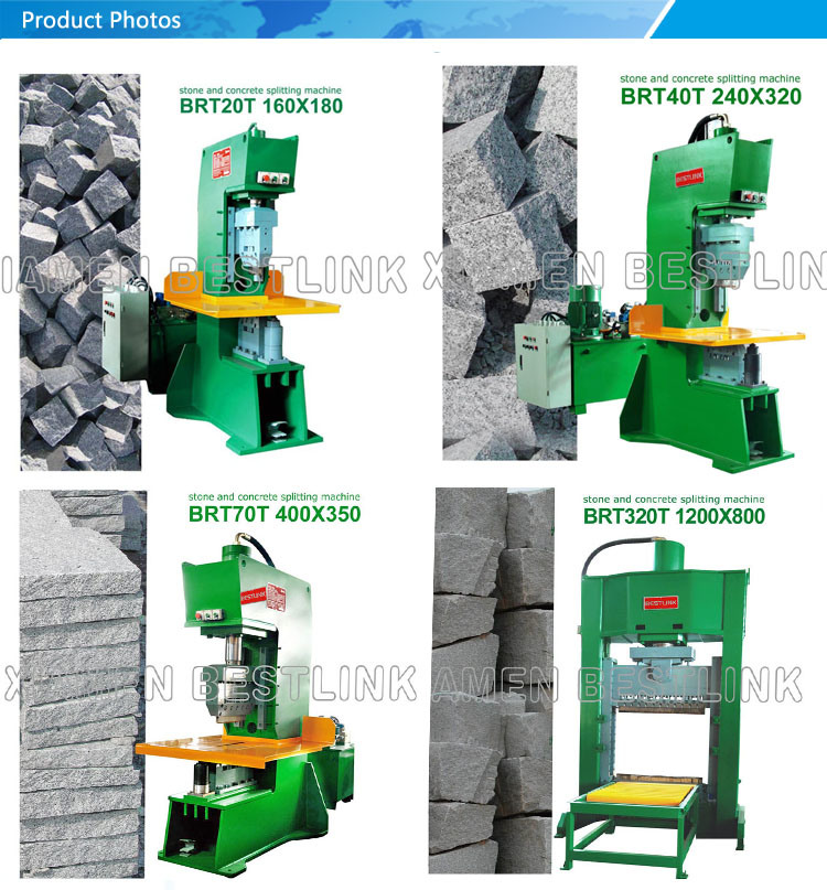 Hydraulic Hard Stone Guillotine Cutting Machine for Granite Block