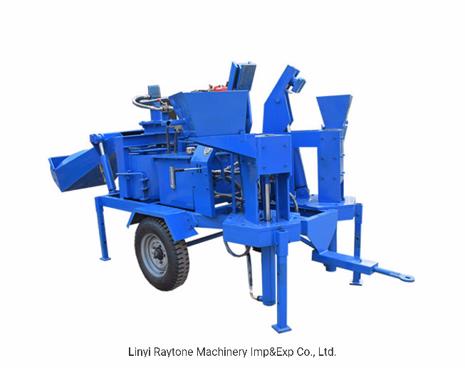 Hy2-20m Soil Solid Interlocking Clay Brick Making Machine with Two Block Mould