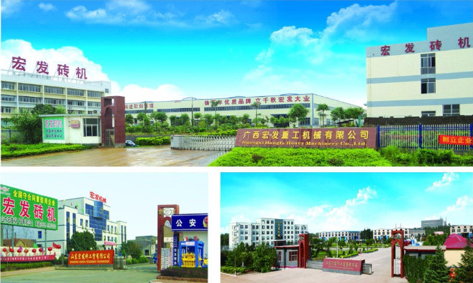 Hongfa Machine Brick Retaining Wall Block Production Line