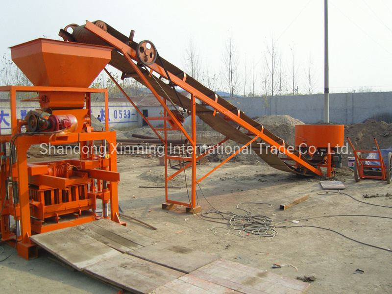 Xinming Qt40-1 Hollow Brick Making Machine for Construction Machinery
