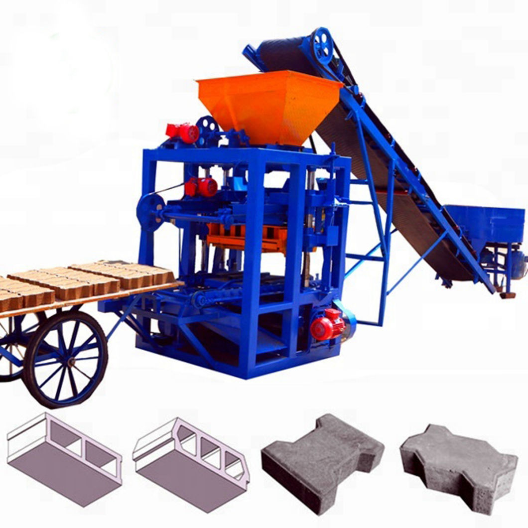 Manual Soil Brick Making Machine Price with New Designs Semi Automatic Paving Block Machine