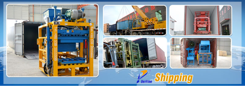 Qt4-25 Solid Concrete Block Machines for Hollow Blocks and Solid Blocks