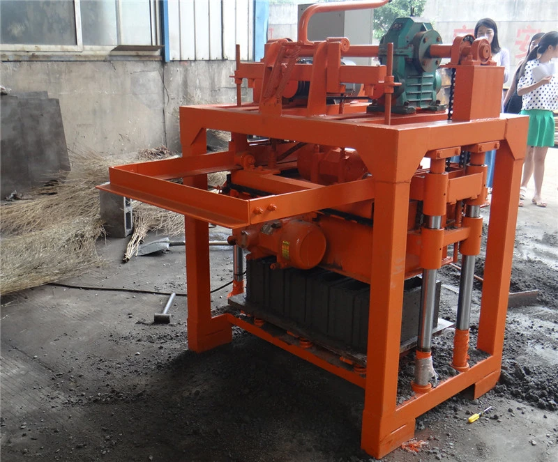 Qt40-2 Small Concrete Block Making Machine Cement Hollow Block Machine Solid Brick Machine