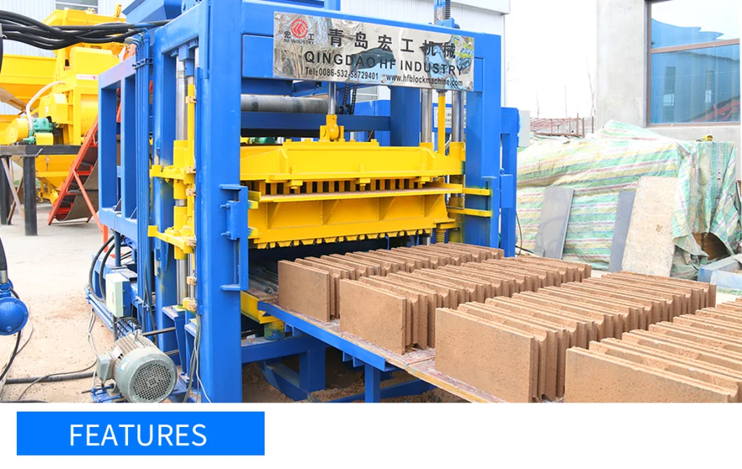 Qt5-15 High Density Automatic Concrete Interlocking Cement Block Making Machine/Brick Maker Machine Price in China