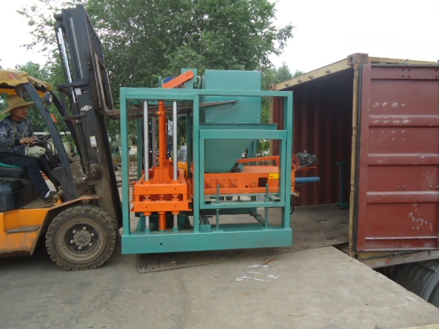 Shengya Manufacturer Qt4-20 Semi Automatic Hydraulic Concrete Cement Block Brick Maker Machine